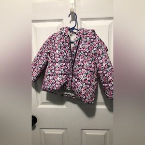 Carter's Toddler floral Puffer Coat